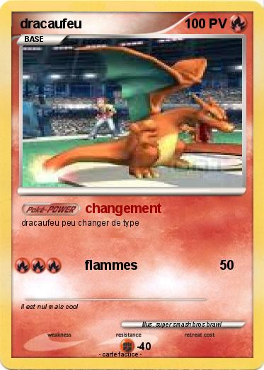 Pokemon dracaufeu