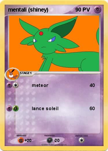 Pokemon mentali (shiney)