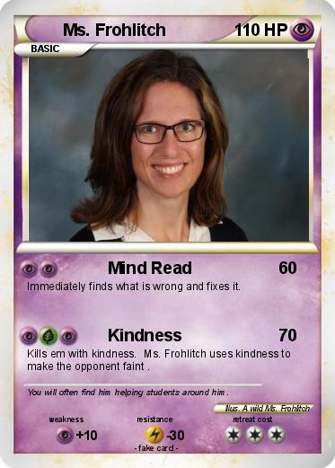 Pokemon Ms. Frohlitch