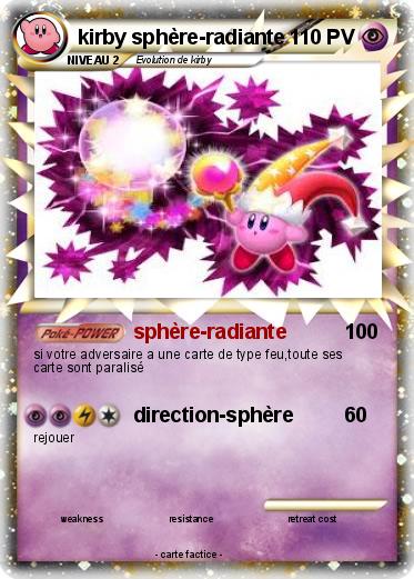 Pokemon kirby sphère-radiante