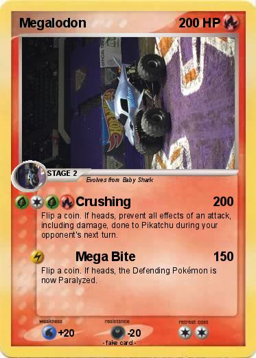 Pokemon Megalodon