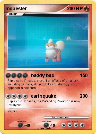 Pokemon mobester