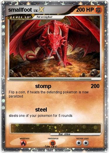 Pokemon smallfoot