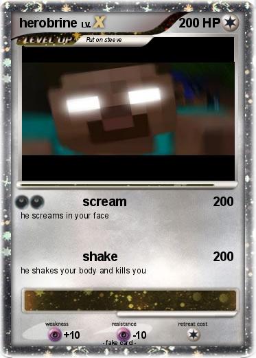 Pokemon herobrine