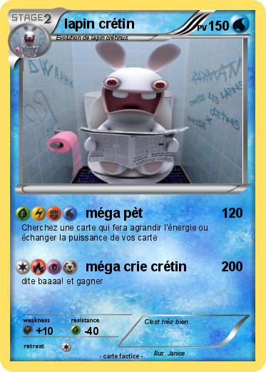 Pokemon lapin crétin