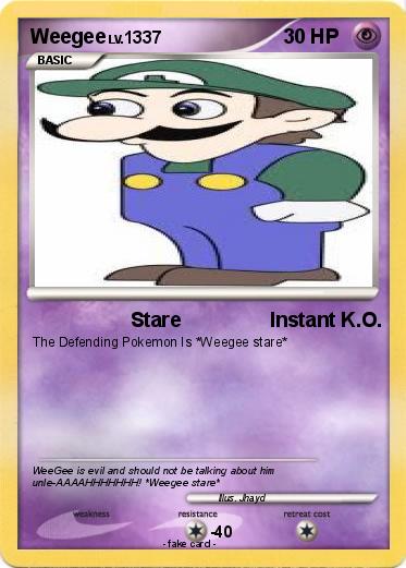 Pokemon Weegee
