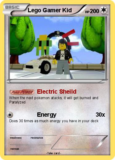 Pokemon Lego Gamer Kid