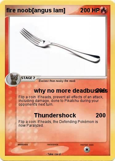 Pokemon fire noob[angus lam]