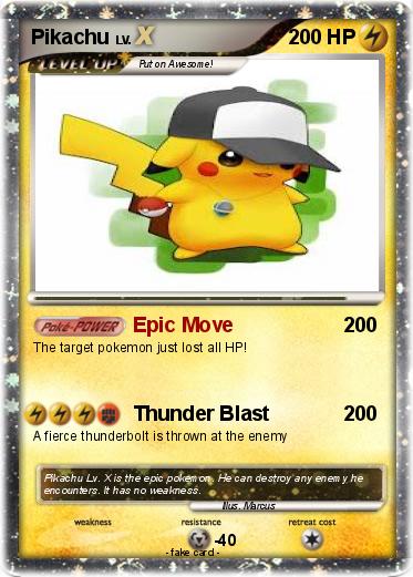 Pokemon Pikachu