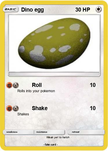 Pokemon Dino egg