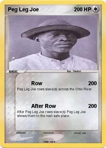 Pokémon Peg Leg Joe Row My Pokemon Card