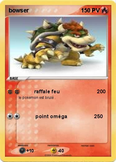 Pokemon bowser                                                                        