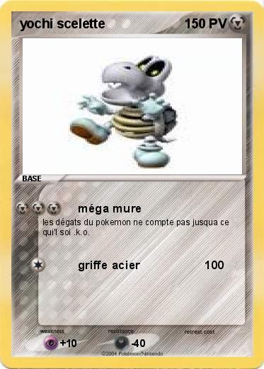 Pokemon yochi scelette