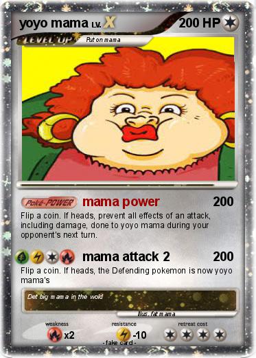 Pokemon yoyo mama