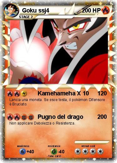 Pokemon Goku ssj4