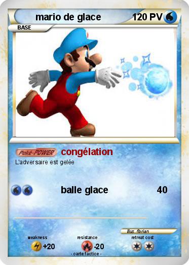 Pokemon mario de glace