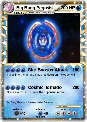 Pokemon Big Bang Pegasis