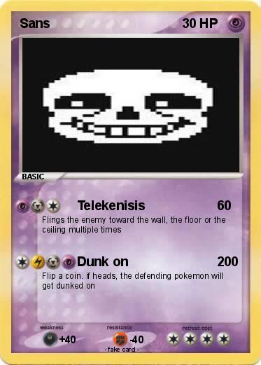Pokemon Sans
