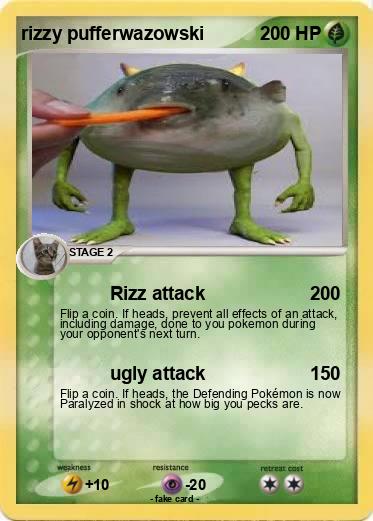 Pokemon rizzy pufferwazowski