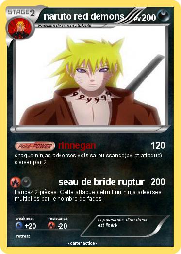 Pokemon naruto red demons