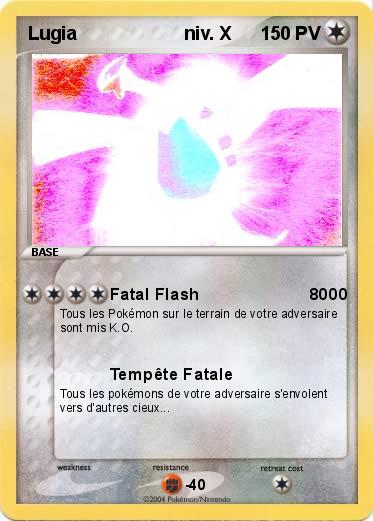Pokemon Lugia                     niv. X