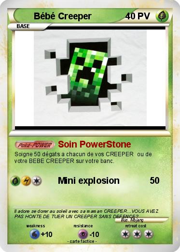 Pokemon Bébé Creeper