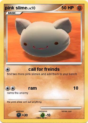 Pokemon pink slime