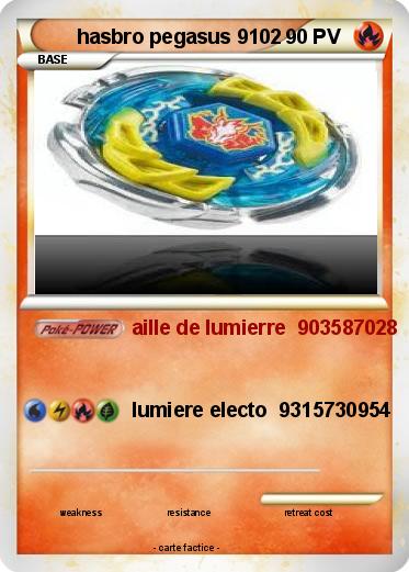 Pokemon hasbro pegasus 9102
