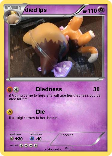Pokemon died lps