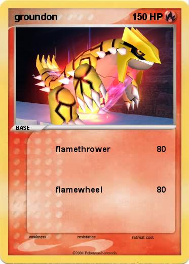 Pokemon groundon