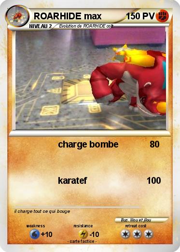 Pokemon ROARHIDE max