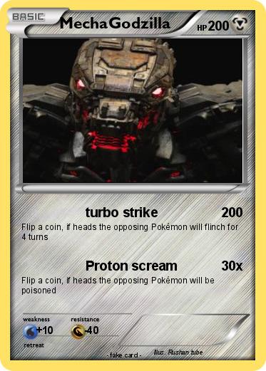 Pokemon MechaGodzilla