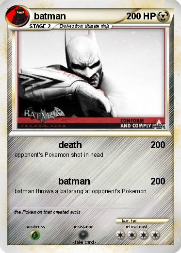 Pokemon batman