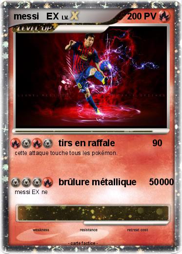 Pokemon messi   EX