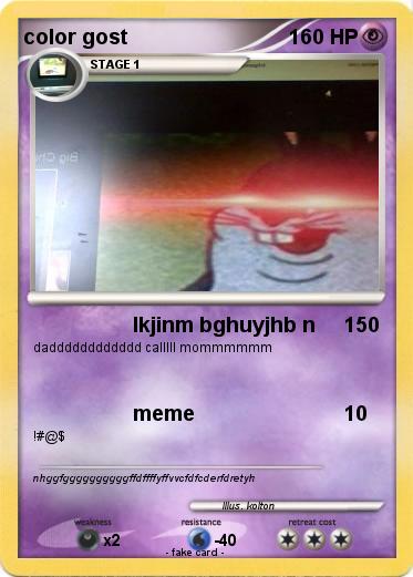 Pokemon color gost