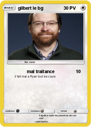 Pokemon gilbert le bg