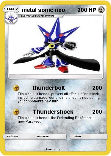 Pokemon metal sonic neo