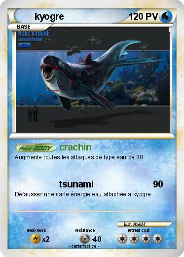 Pokemon kyogre