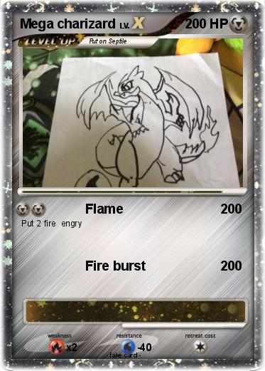 Pokemon Mega charizard