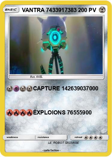 Pokemon VANTRA 7433917383