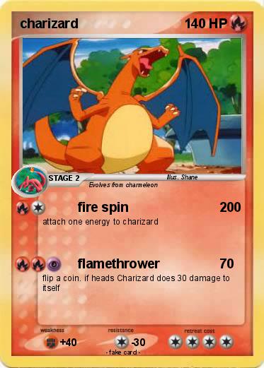 Pokemon charizard