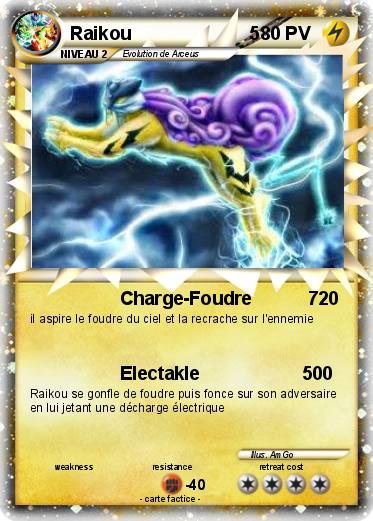 Pokemon Raikou                       5