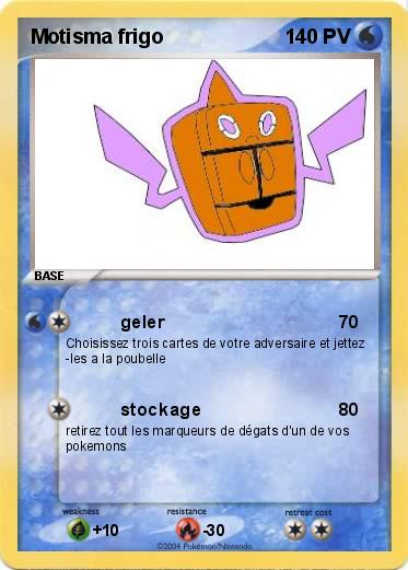 Pokemon Motisma frigo