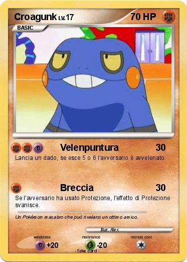 Pokemon Croagunk