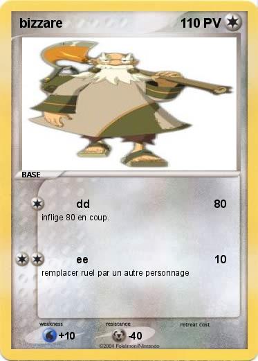 Pokemon bizzare