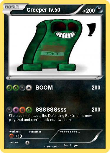 Pokemon Creeper lv.50