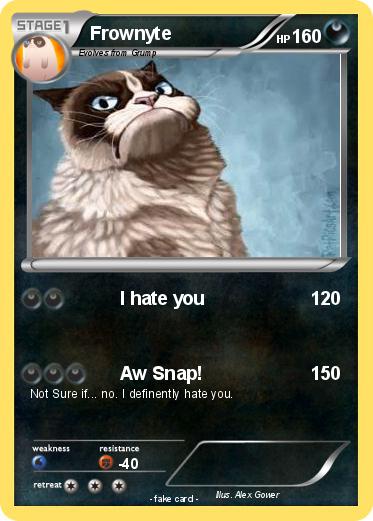 Pokemon Frownyte