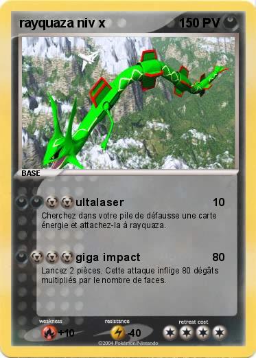Pokemon rayquaza niv x