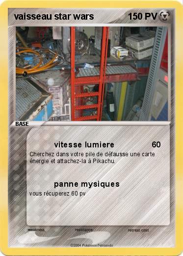 Pokemon vaisseau star wars