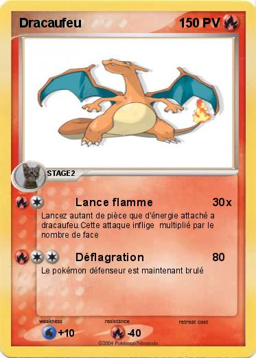 Pokemon Dracaufeu